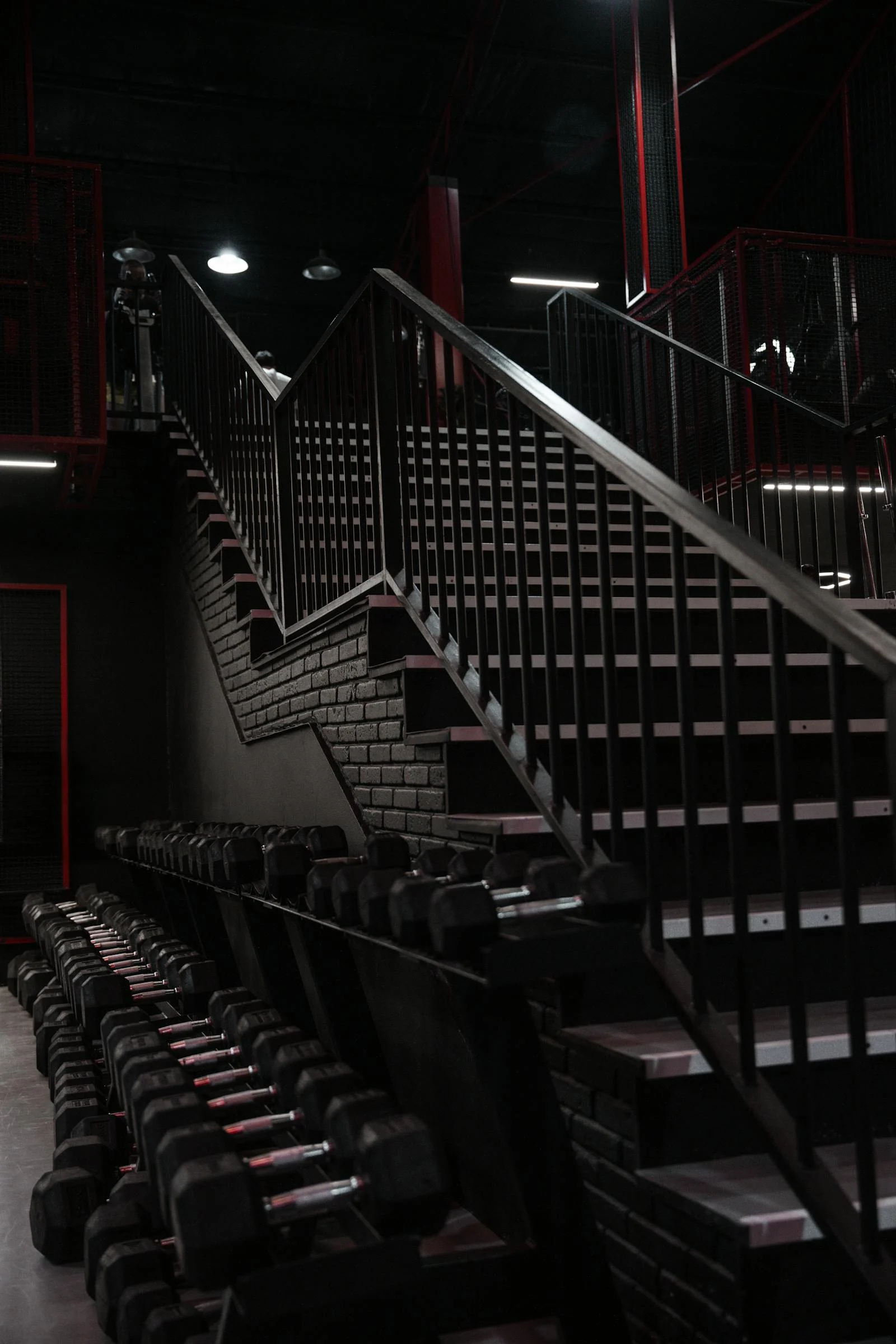 Modern premium gym interior